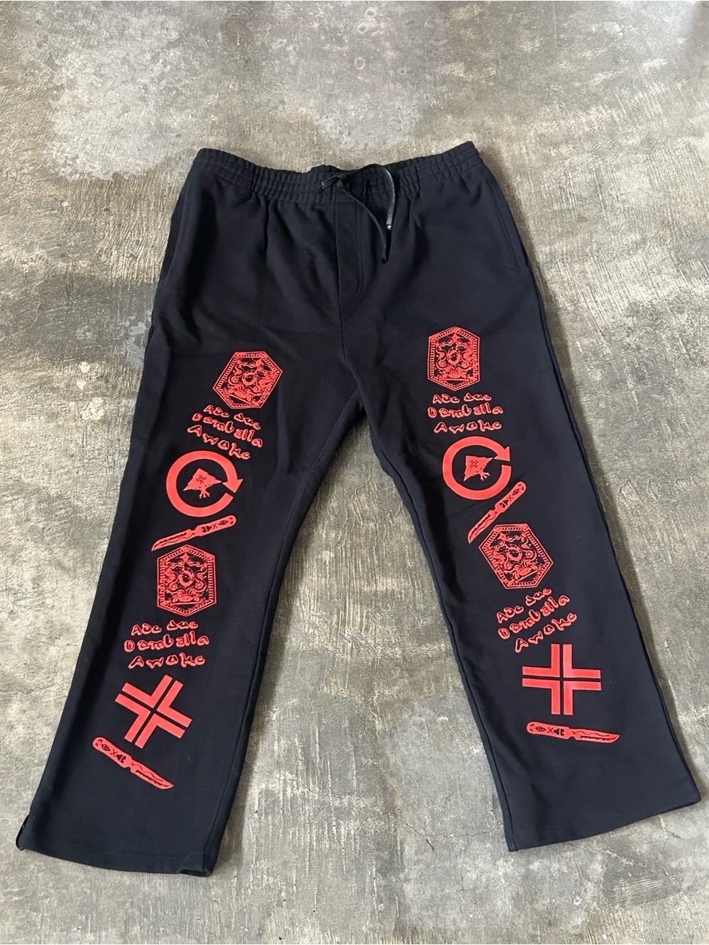 Lrg x CHUCKY Official Licensed Damballa Black Sweatpants